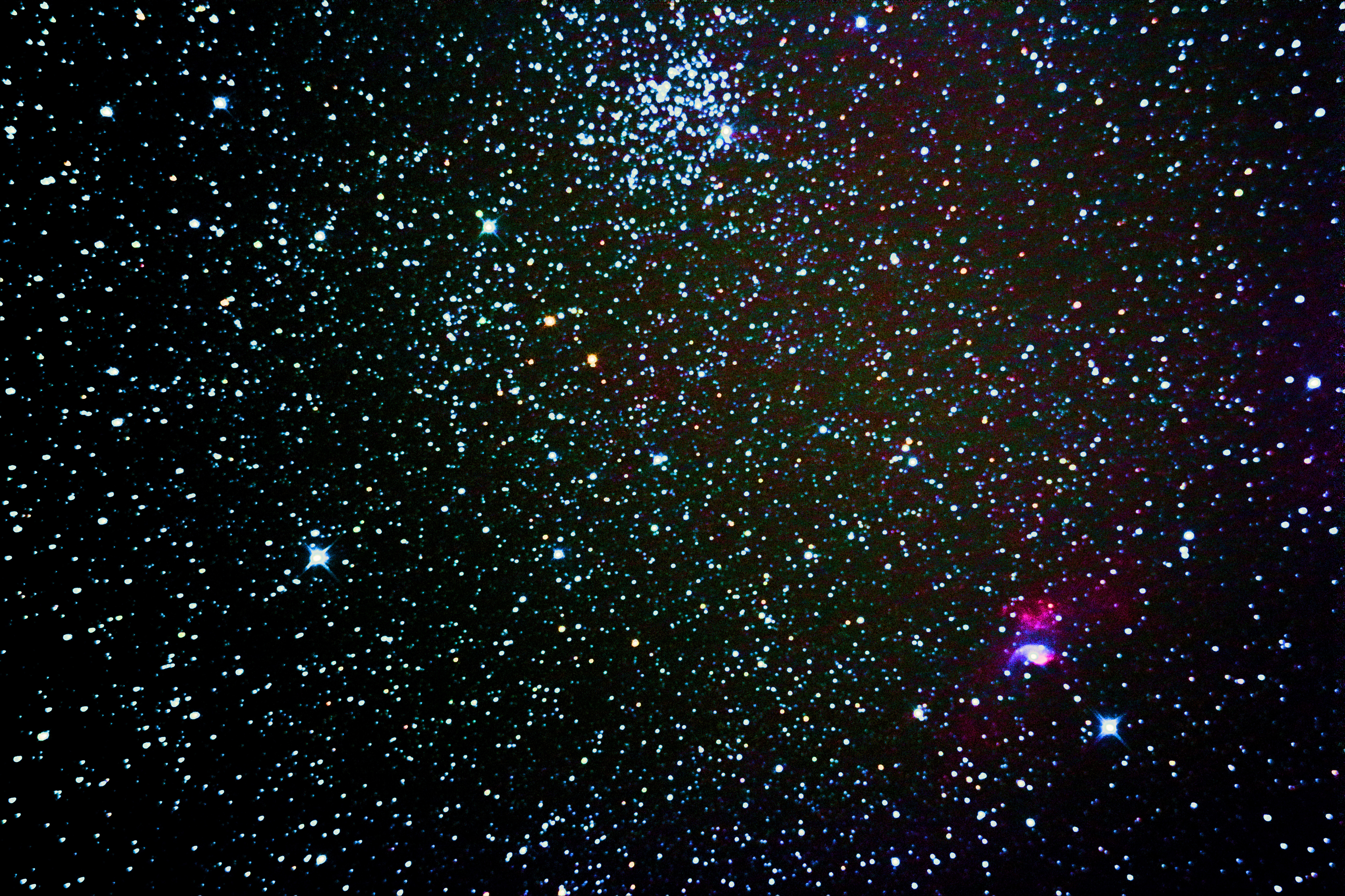 (M52 Amas ouvert) &amp; (NGC7635-Nebuleuse de la bulle)12mn;28contrasteSW